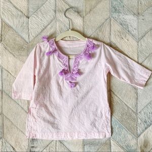 Pottery Barn Kids | Pink Cover Up | 6-12M